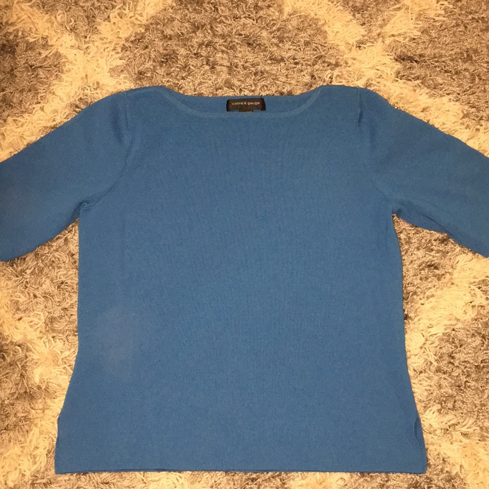 cable and gauge viscose and nylon top